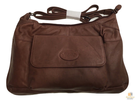 Premium Womens Leather Shoulder Bag Messenger Satchel Handbag Purse Travel