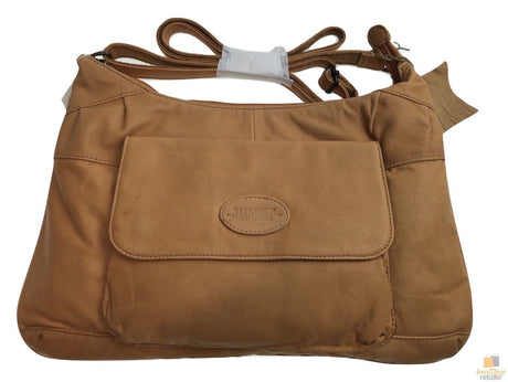Premium Womens Leather Shoulder Bag Messenger Satchel Handbag Purse Travel