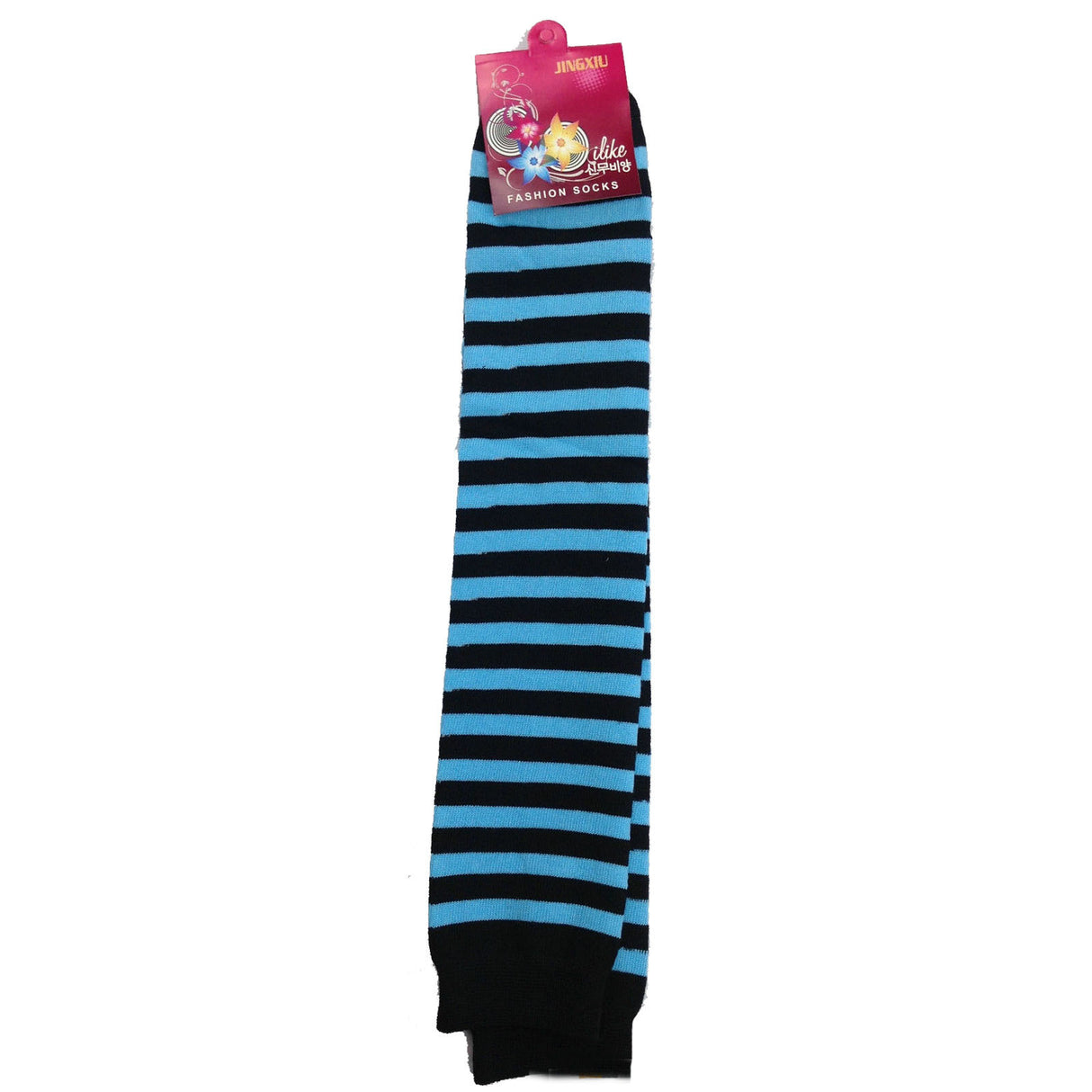Long LEG WARMERS Party Costume Fine Knitted Stretch Ladies Girls Fancy Dress - Black/Grey