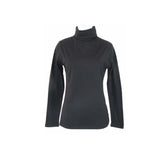 Ladies SKIVVY Womens Long Sleeve Plain Top Warm Turtleneck Cotton High Neck