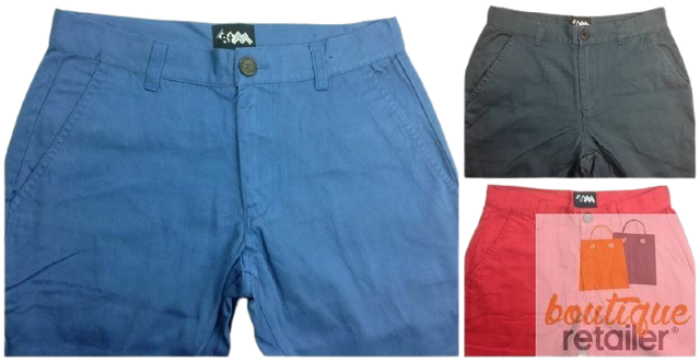 MENS SKINNY CHINOS 100% COTTON Pants Trousers Designer Straight Leg Slim - Blue
