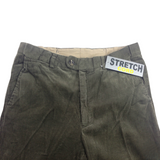 MENS CORDUROY PANTS Trousers Cords Casual STRETCH COTTON Size 32"-44" Adjustable