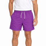 Mens Board Shorts - Purple (Plain Quick Dry Boardies for Surf/Beach/Swim)