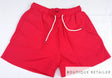 Mens Board Shorts - Plain Quick Dry Boardies for Surf/Beach/Swim - Red