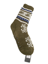 1 Pair Mens Non Slip Thick Fur Warm Winter Bed Socks Thermal Warm Cushion