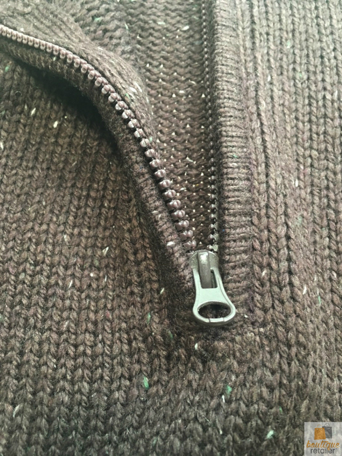 Mens Knit Jumper Pullover Sweater Knitted Casual Stretch Warm Winter - Half Zip Burgundy 97 (KW14)