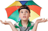 Rainbow Umbrella Hat - Novelty Rain/Beach/Sun Cap (Costume/Outdoor Accessory)