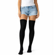 Over Knee Stay Up Stockings - Black (Halloween Costume Socks & Fancy Dress Party)