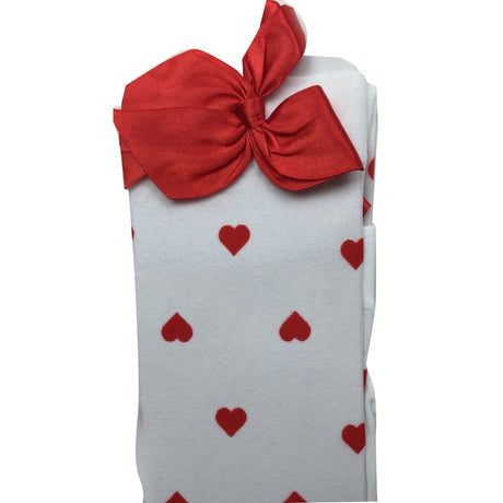 Stay Up OVER THE KNEE SOCKS Stockings Hosiery Party Costume Stockings - White Bow (Black/White Skulls)
