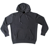 Adult Unisex Plain Hoodie - Black (Warm Jumper/Pullover)