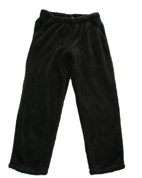 Womens TRACK PANTS Coral Fleece Fur Ultra Comfy Pyjamas Pajama Sleepwear Bottoms - Dazzling Blue