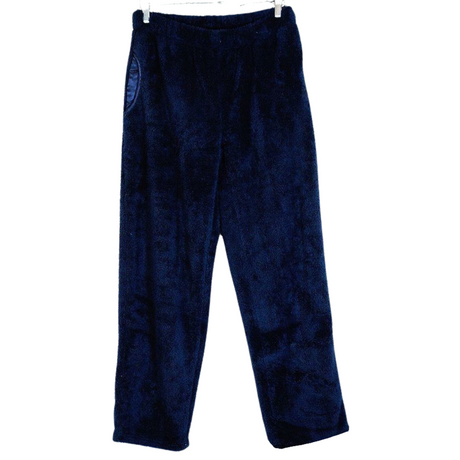 Womens TRACK PANTS Coral Fleece Fur Ultra Comfy Pyjamas Pajama Sleepwear Bottoms - Pink