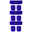 3x Australian Flag Wristband & Headband Set Pack - Terry Towelling Cotton Tennis Sweatbands
