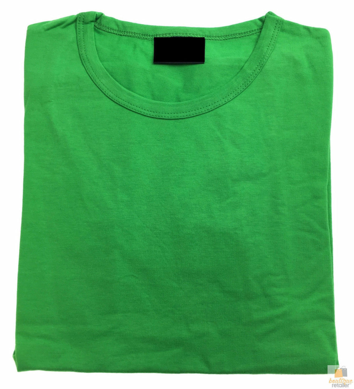 Womens Plain Ladies T SHIRT 100% COTTON Basic Tee Casual Top Size 6-24 T-Shirt - Red