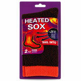 1 Pair Womens THERMAL HEATED SOCKS - Ladies Warm Winter Comfort Work Sox