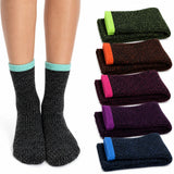 1 Pair Womens THERMAL HEATED SOCKS - Ladies Warm Winter Comfort Work Sox