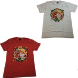Adult Xmas CHRISTMAS T Shirt Merry Tee Top Santa S-XXL Mens Womens 100% COTTON - Red