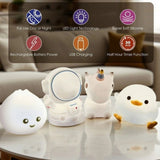 Brillar Unicorn Kids Night Light (Cute Squishy Colour Changing)