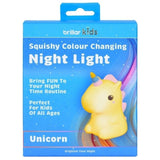 Brillar Unicorn Kids Night Light (Cute Squishy Colour Changing)