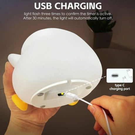 Brillar Unicorn Kids Night Light (Cute Squishy Colour Changing)