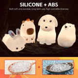 Brillar Polar Bear Kids Night Light (Cute Squishy Colour Changing)