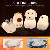 Brillar Capybara Kids Night Light (Cute Squishy Colour Changing)