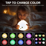 Cute Squishy Colour Changing Night Light for Kids - Dumpling