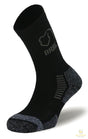 BRBL Bjorn Mens Hiking Trekking Socks - Cotton Blend Outdoor Adventure Socks - Black