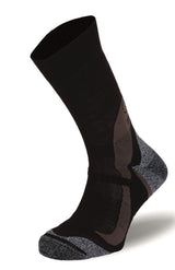 BRBL Kodiak Wool Ski Socks - Brown - XL (Camping/Hiking Trail Run Socks)