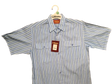 BISLEY SHORT SLEEVE SHIRT Everyday Casual Business Work Cotton Blend Check - BS2552_VPLB (PLB)