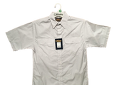 BISLEY SHORT SLEEVE SHIRT Everyday Casual Business Work Cotton Blend Check - BS2572_CBLK (BLK)