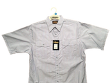 BISLEY SHORT SLEEVE SHIRT Everyday Casual Business Work Cotton Blend Check - BS2707_CLED (LED)