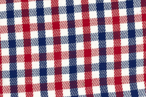 Bisley Mens Short Sleeve Shirt - Red Check (100% Cotton Casual Business)