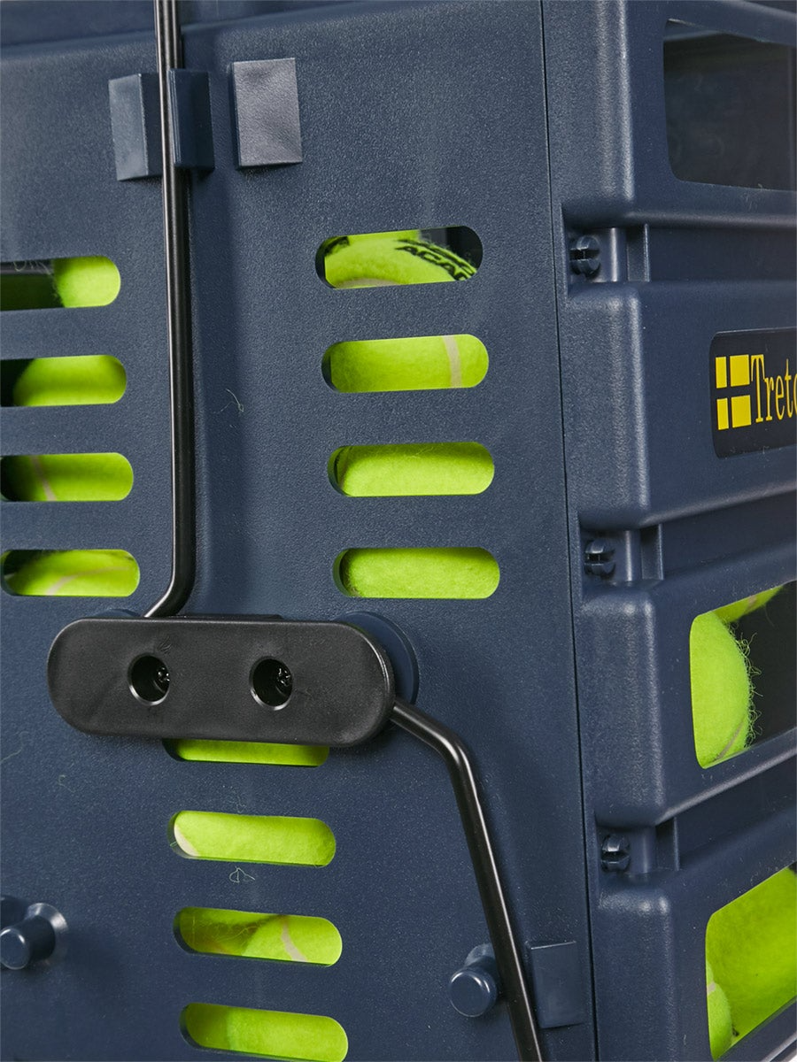 Tretorn 80 Tennis Ball Basket Picker Stand in Navy Blue