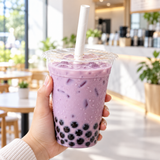 500pcs Disposable 4-Ply Paper Straws for Bubble Tea Bulk - Plain White (Angle Cut & Individually Wrapped)