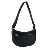 Pierre Cardin RFID Anti-Theft Travel Gift Set - Black Slash Proof Crossbody Bag + Navy Leather RFID Wallet