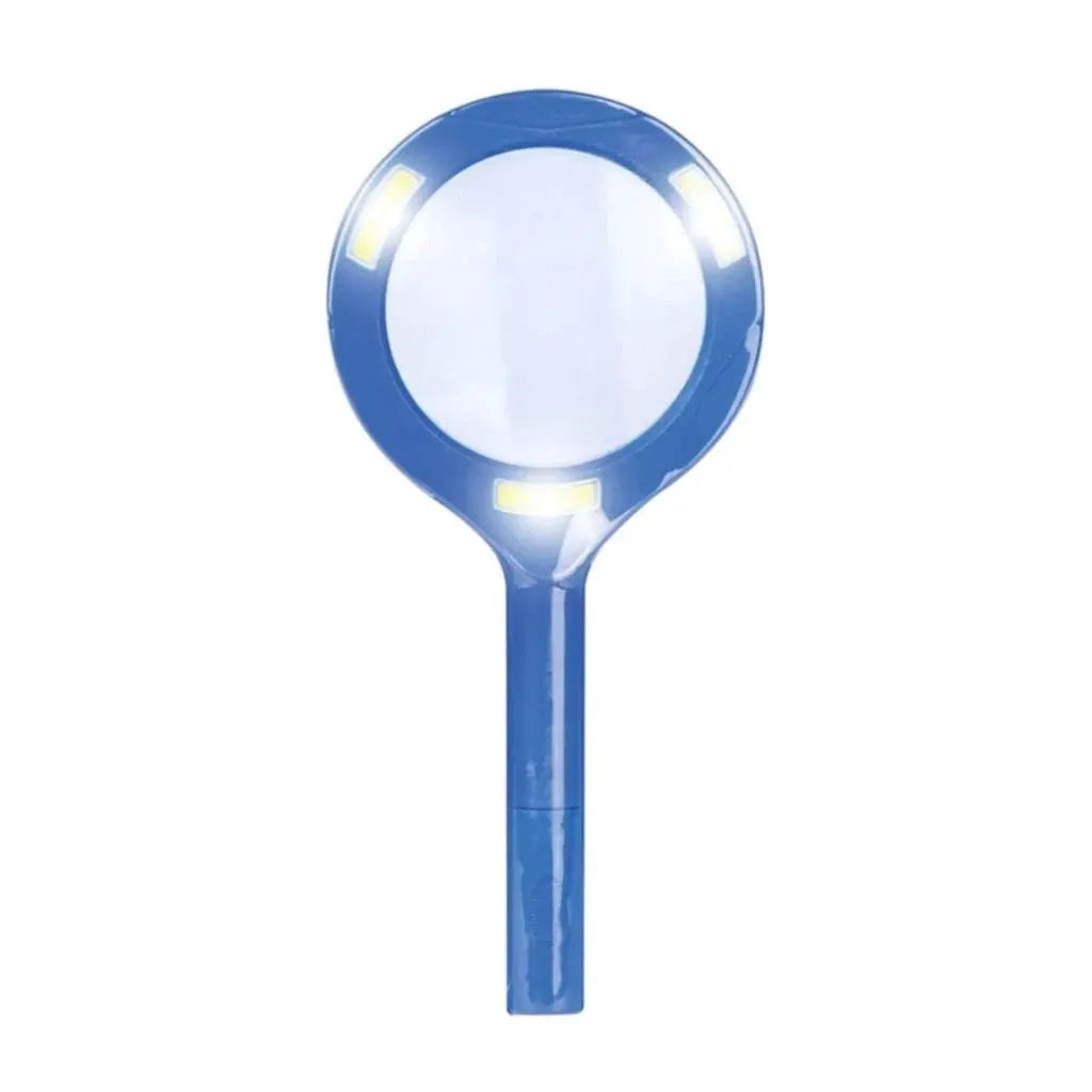 Reading in Bed Gift Set - Adjustable Bamboo Book Stand, Lap Tray & LED Magnifying Glass