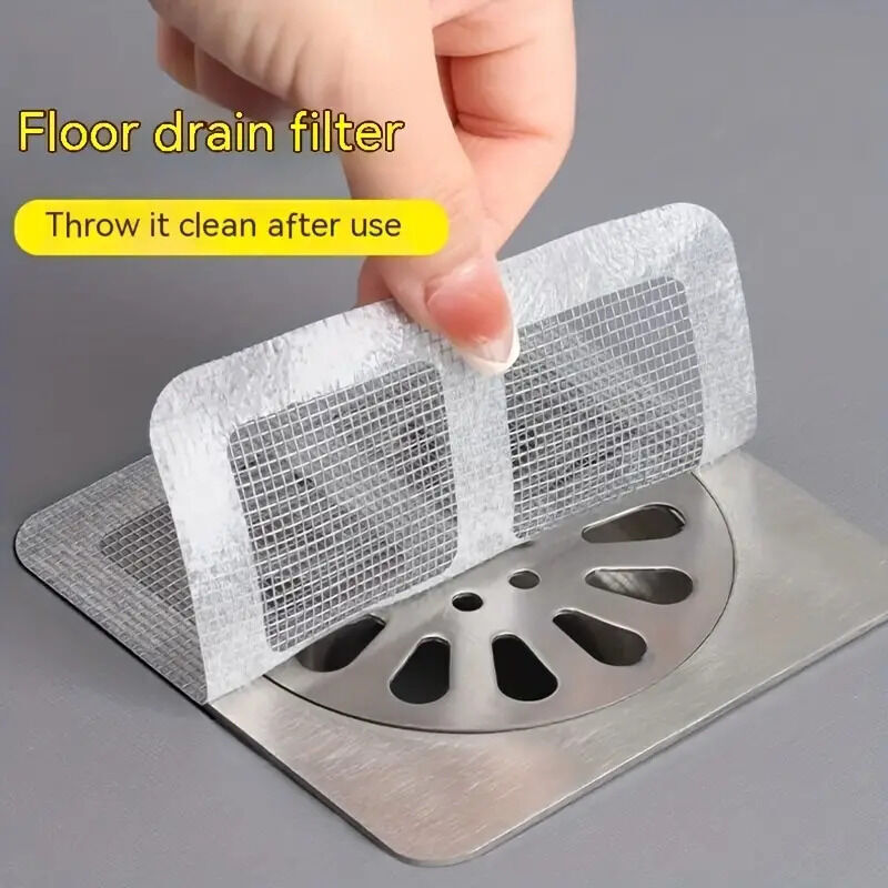 Shower Refresh Kit - Diatomite Stone Bath Mat, 3 Tier Shower Caddy & 10 Drain Hair Catchers