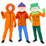 South Park Trio Costume Pack - Kenny, Stan & Kyle - Adult Size Small