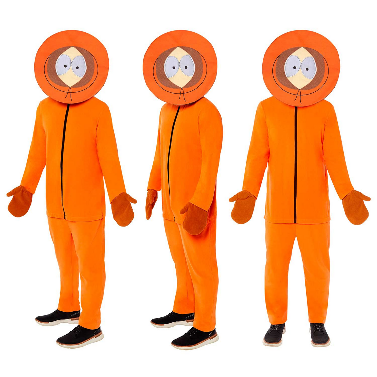 South Park Trio Costume Pack - Kenny, Stan & Kyle - Adult Size Small
