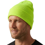 Tradie Workwear Gift Set - 6 Pairs Merino Wool Work Socks + Hi Vis Beanie + 3 Pairs Hi Vis Socks Bundle