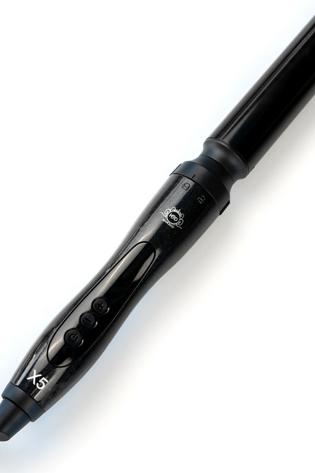 H2D X5 Professional Curling Wand  Ceramic Curler Roller - Black