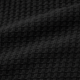 Mens Thermal Short Sleeve Top T Shirt Baselayer Cotton Blend Winter - Black