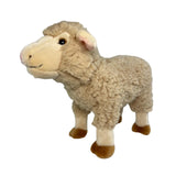 Bocchetta Barbarella 22cm Standing Sheep Plush Toy (Realistic Stuffed Animal Farm Gift)