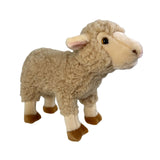 Bocchetta Barbarella 22cm Standing Sheep Plush Toy (Realistic Stuffed Animal Farm Gift)