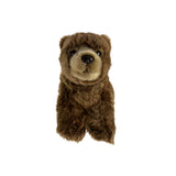 Bocchetta Barney 40cm Brown Bear Plush Toy (Realistic Stuffed Animal Wildlife Gift)