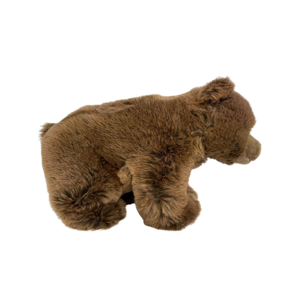 Bocchetta Barney 40cm Brown Bear Plush Toy (Realistic Stuffed Animal Wildlife Gift)