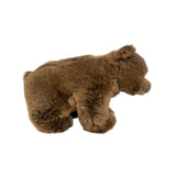 Bocchetta Barney 40cm Brown Bear Plush Toy (Realistic Stuffed Animal Wildlife Gift)