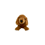 Bocchetta Bean 30cm Floppy Dachshund Puppy Plush Toy - Red (Realistic Stuffed Animal Dog Gift)