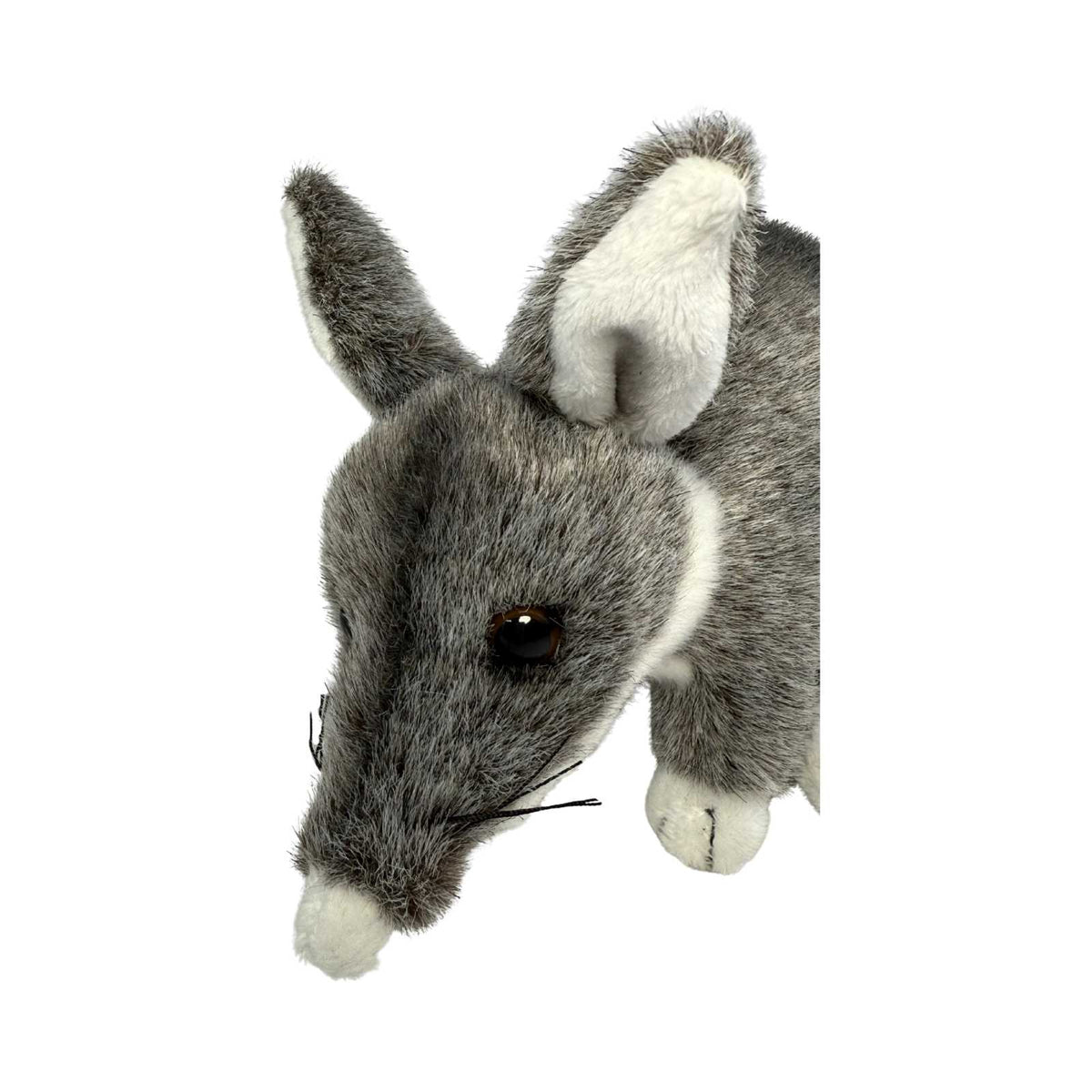 Bocchetta Belinda 20cm Standing Bilby Plush Toy (Australian Stuffed Animal Souvenir Gift)